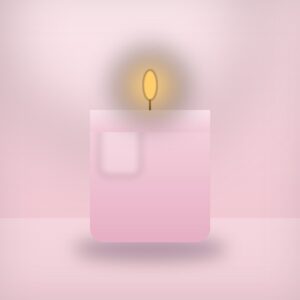 Rose Glow Candle